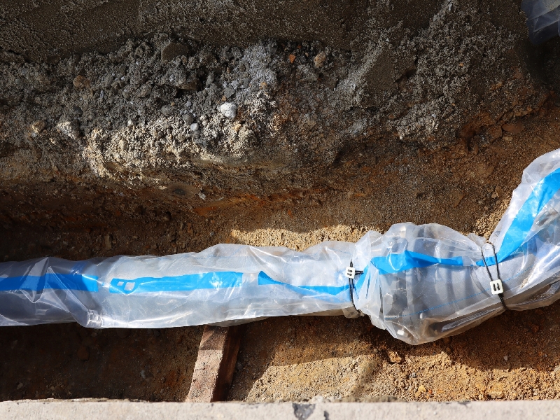 既設管閉塞工事